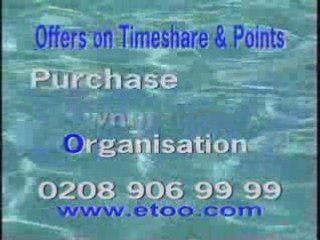 Etoo timeshare resales