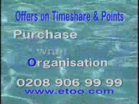 Etoo timeshare resales