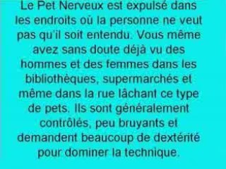 different types de pets