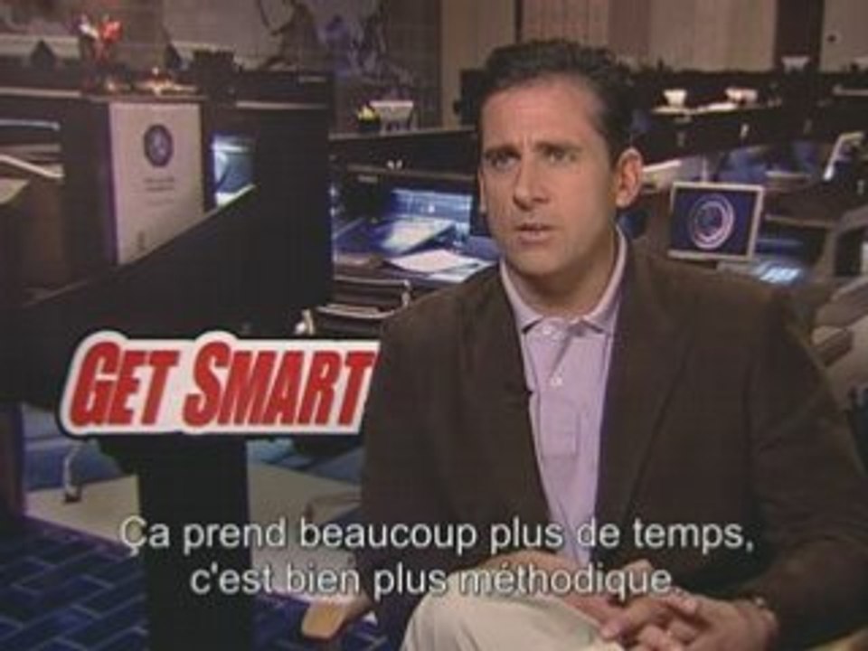 MAX LA MENACE (GET SMART) - Interview Steve Carell VOST