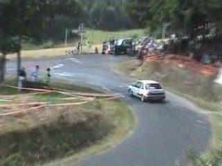 Numero 21 au rallye des fourmes 2008