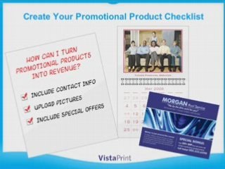VistaPrint Webinar - Giveaway Gold: Promotional Products
