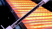 Production process of 700mm 235v 2000w SK15 carbon fiber infrared heat lamps