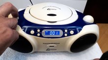 Boombox Lenoxx BD-126A com defeito