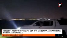 videos de trompos y derrapes con una camioneta activaron una investigación policial