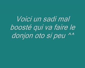 Sadi mal boosté up 100 fait oto