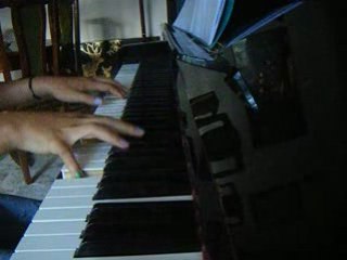 Sonic the hedgehog au piano