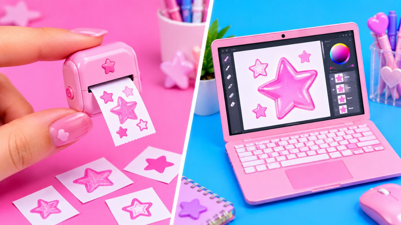 Défi créatif mini vs taille réelle : papiers trop mignons avec 123 GO ...