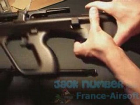 Démontage Steyr Aug pour transport (airsoft)