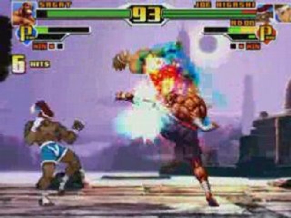 Sagat vs Joe & Adon