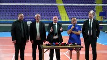 Afyon Belediye Yüntaş Voleybol Takımı, gazetecilerle buluştu | Ajansspor | AA