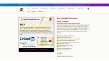LinkedIn Accounts with Existing History for Networking, Professional Communication, and Business Activities