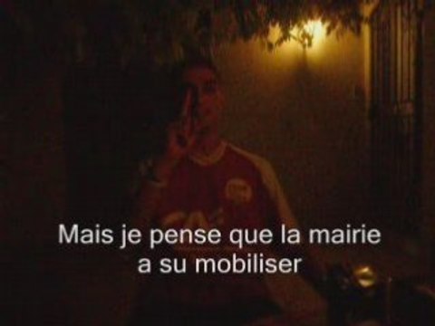 Intervention de Yohann avant la fête à Mauguio 2005