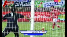 هدفين الشوط الاول من لقاء الاهلي 1 اهلي بني غازي 1