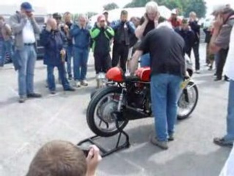 Honda 6 à Chimay 2008 (Trophée des motos anciennes)