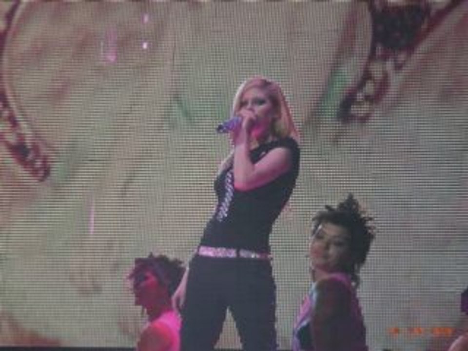 Concert Avril Lavigne 10 Juin 2008