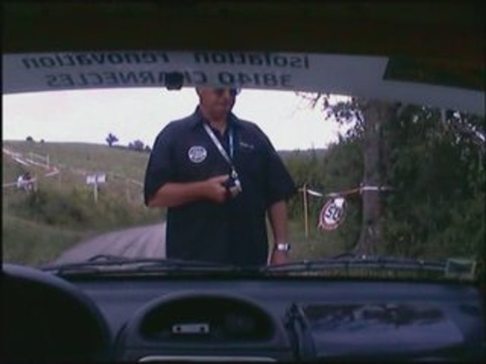 Rallye du Trièves 2008 ES2 DOYA crash