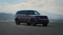 Range Rover Electric Exterior Design in Mauve
