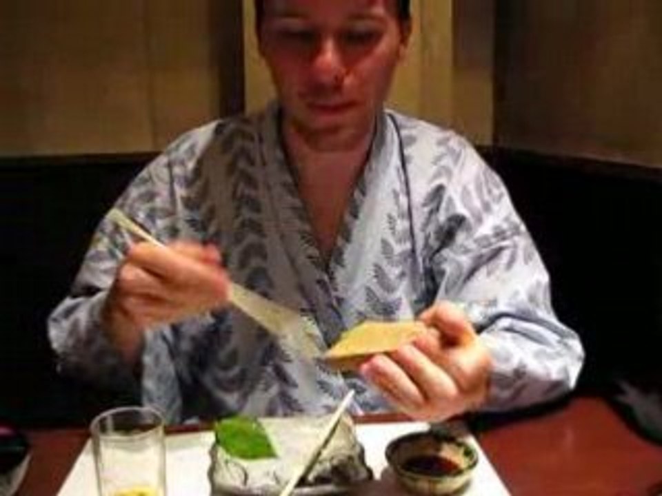 JC adore le wasabi !