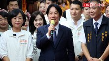 赴新莊慈祐宮參香祈福 賴總統：堅定守護台灣拚經濟