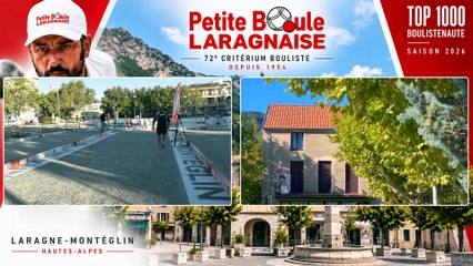 Mercredi - TOP1000 Pétanque : Laragne-Montéglin 2026