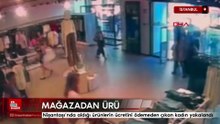 Nişantaşı’nda mağazadan aldığı ürünlerin ücretini ödemeden çıkan kadın yakalandı