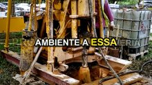 A perfuração profunda que congelou e gerou eletricidade no calor