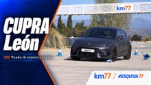 CUPRA León VZ. Maniobra de esquiva.