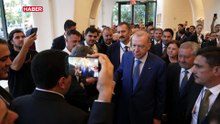 Cumhurbaşkanı Erdoğan, New York'taki bir Türk pastanesini ziyaret etti