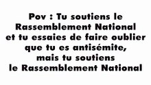 Les soutiens du Rassemblement National (RN) n'ont pas changés #humour #meme