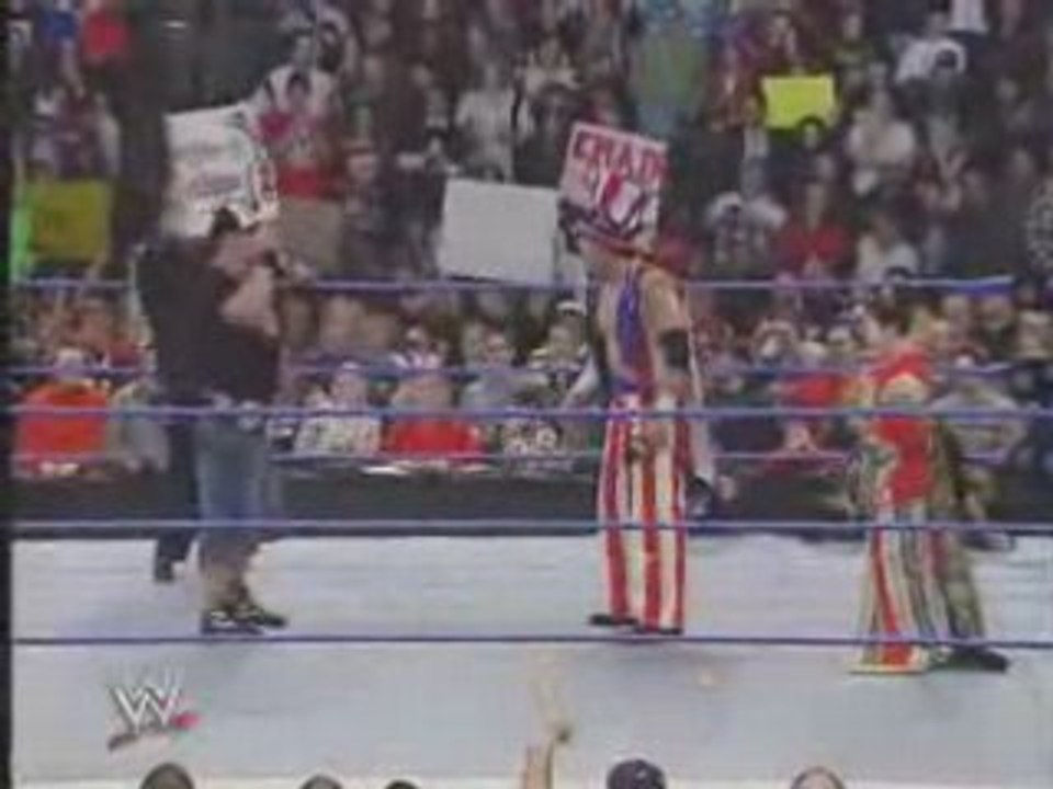 John Cena and Kenzo Suzuki in a battle rap. (HQ)