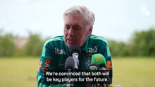 Vinicius and Raphinha 'in different phases' - Ancelotti