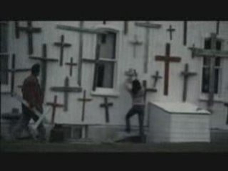 A clip from THE OMEN remake.