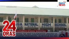 Indibidwal na may kaugnayan umano sa nangyaring pamamaril, ni-rescue ng NBI | 24 Oras