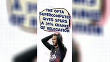 Could Spurs actually go down?