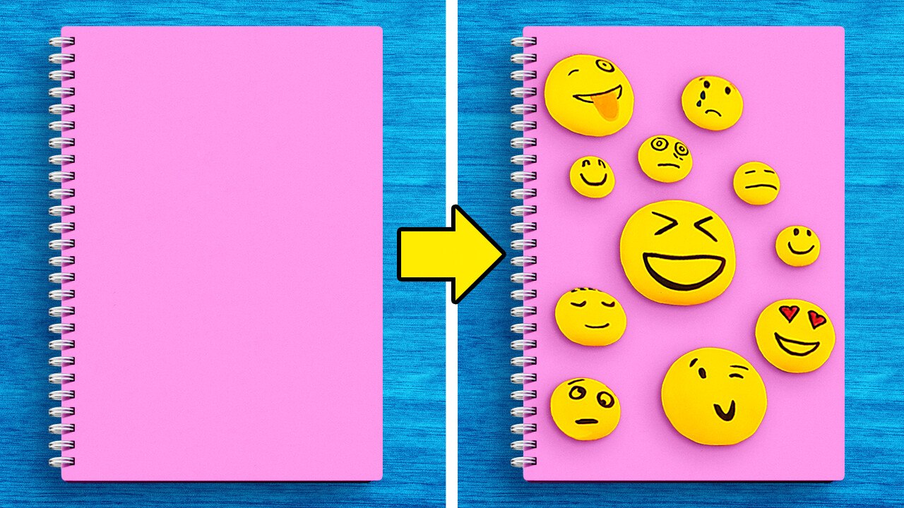 Colorful DIY school supplies, fun drawing tips and clever classroom ...