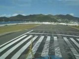 aterrissage 747 a st martin