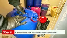 İstanbul’da 34 saatte 6 operasyon; yarım ton uyuşturucu ele geçirildi, 187 gözaltı