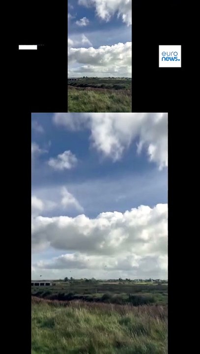 Video zeigt absturz eines britischen kampfjets bei Übung