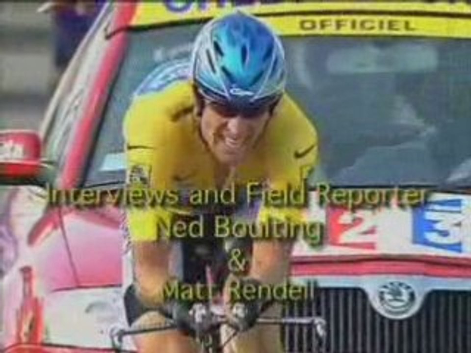 2005 Tour de France cycling trailer