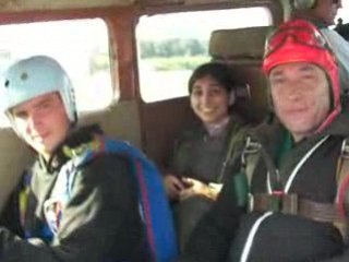 Décollage dans le gros avion ^^'