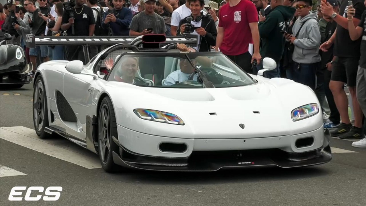 Supercars in Monterey 2026 - Le Mans GTR, CCGT1, Czinger 21C, LaFerrari Aperta, Agera RS