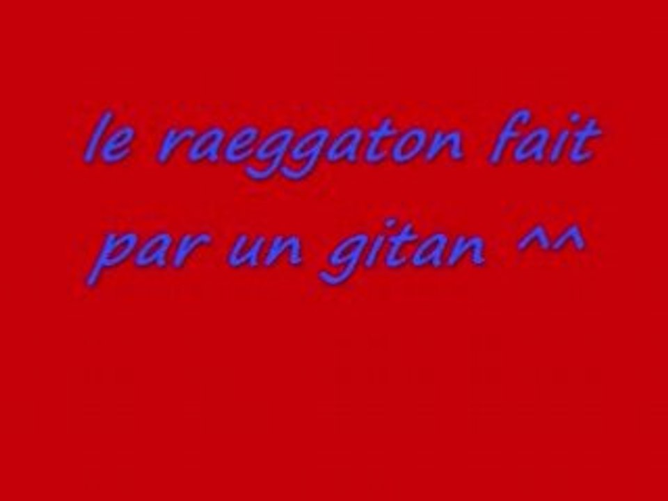 Raeggeton gitan