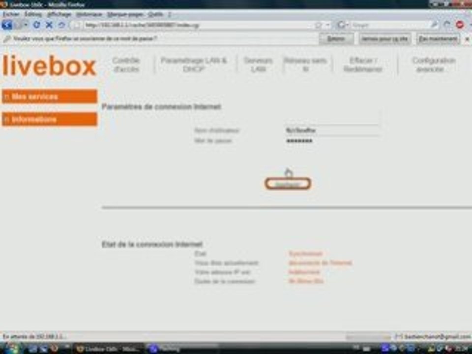 Tutoriel Livebox