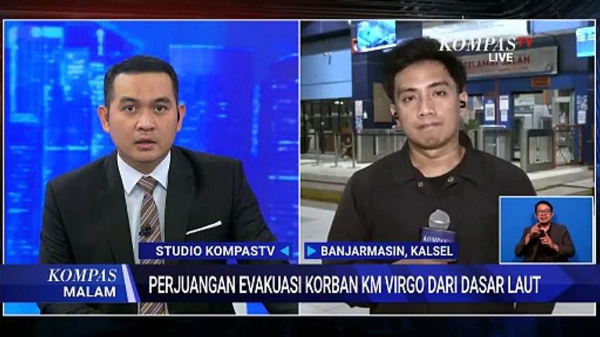Pencarian Hari ke-12 KM Virgo, 93 Korban Masih Belum Ditemukan | KOMPAS MALAM