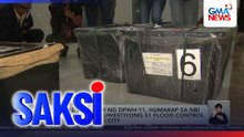 Regional Director ng DPWH-11, humarap sa NBI kaugnay sa kinukuwestiyong 51 flood control projects sa Davao City | Saksi