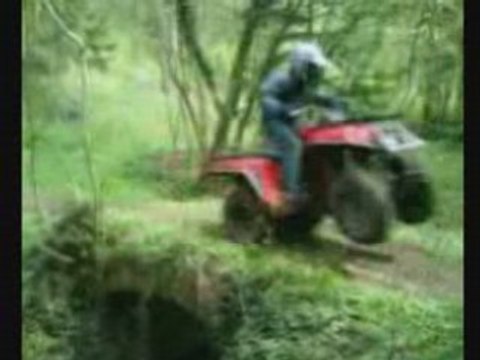 Virée dans les bois Quad Avril 2008