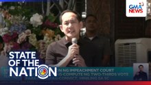 TRO vs. desisyon ng impeachment court sa pag-compute ng 2/3 vote para makapag-convict, hiniling sa SC | SONA