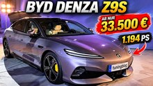 2027 Denza Z9S: 3 Elektromotoren, 1.100 km und jede Menge Hightech