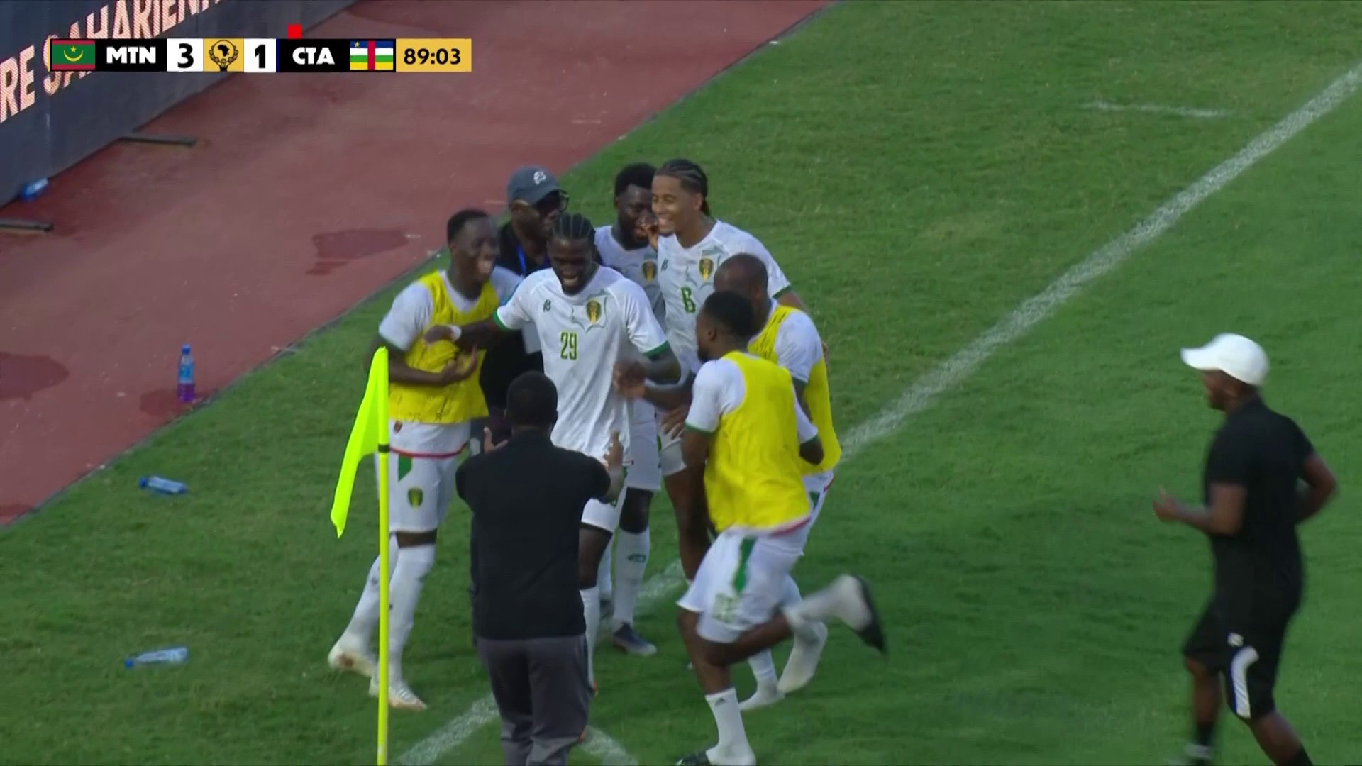 فوز ثمين لموريتانيا على إفريقيا الوسطى